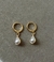 BRINCO ARGOLA PÉROLA GOTA - comprar online