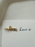 PINGENTE LOVE SEMIJOIA | BANHO OURO