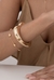 PULSEIRA FORMAS ORGÂNICAS SEMIJOIA | OURO - comprar online