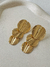 BRINCO FOLHAGEM SEMIJOIA | BANHO OURO - comprar online