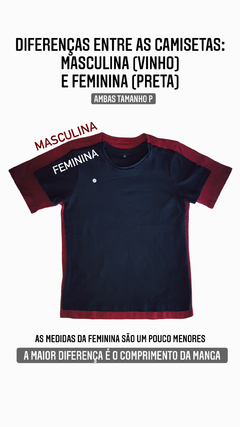 Camiseta bordada Lose myself - loja online