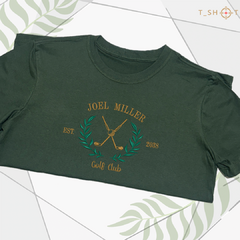 Camiseta bordada Joel Golf Club - T-SHOT