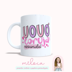 Caneca vovó coruja