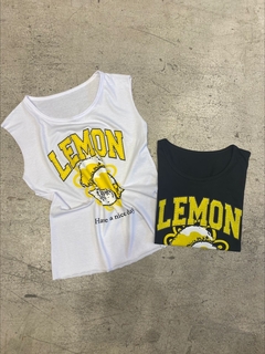 Musculosa con Strass LEMON