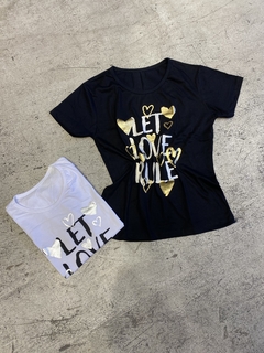 Remera LOVE RULE