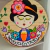 Placa de Pinus Frida "Viva La Vida" - comprar online