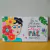 Placa de Pinus Frida retangular - modelo 2