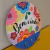 Placa de Pinus Bem-vindos - Floral - modelo 1 - comprar online