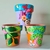 Trio de Vasos de Cerâmica 03 - Coleção Frida Kahlo - comprar online