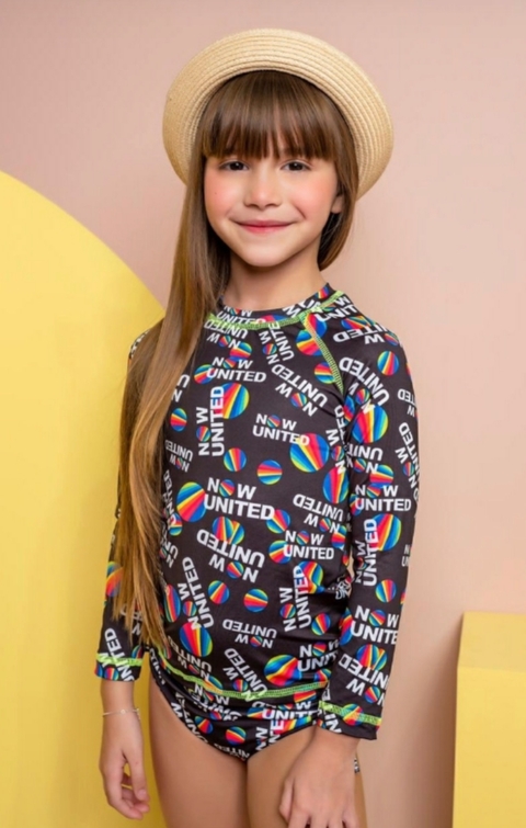 Conjunto de camisa e Biquini Now United