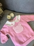 Conjunto Usinha coração - Rosa - Boutique Très Beau
