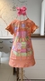 Vestido Floral Laranja - comprar online