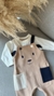 Conjunto Jardineira e Blusa Manga Longa - Boutique Très Beau