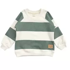 Buzo Rustico Rayado Laurel - comprar online