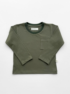 Camiseta Basic Verde Militar - comprar online