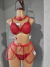 SET lencería ROJO MELODY ❤️
