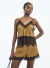 Blusa Jacquard Detalhe Renda na internet