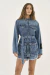 Parka Jeans com Cinto na internet
