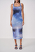 Vestido Tule Estampado - comprar online