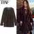 Traf 2025 plissado vestido feminino vintage manga longa elegante - loja online