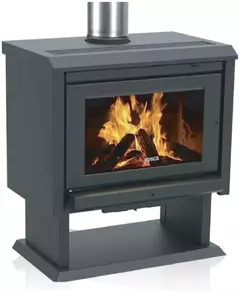 Salamandra a leña Bosca Gold 800 Charcoal