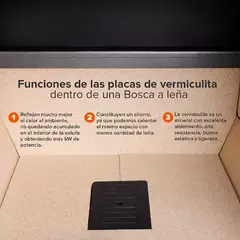 Salamandra a leña Bosca Chimenea 1100 Embutible - comprar online