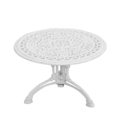 Mesa Capri baja de aluminio