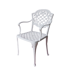 Silla de fundición de aluminio Chateau