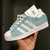 Adidas Superstar Foundation Azul Camurça