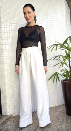 Calça pantalona Laura
