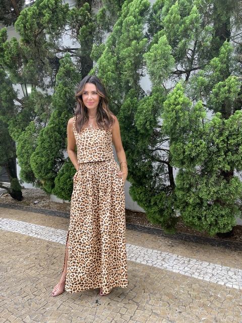 Conjunto Olívia animal print