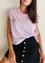 Remera Smiles lila