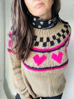 Imagen de Sweater HANDMADE Filipa SAND