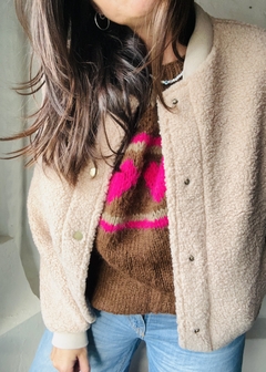 BOMBER beige IS BACK ! - comprar online