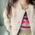 Sweater HANDMADE Filipa SAND - REVOS