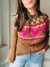 Sweater HANDMADE Filipa MOCCA - tienda online