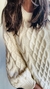 Sweater WOLF cream - tienda online