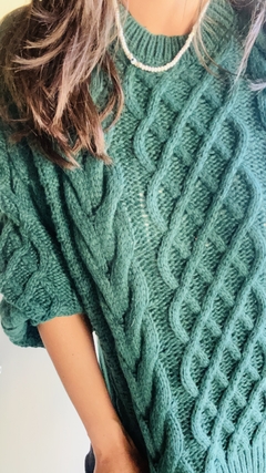 Sweater WOLF verde inglés en internet