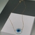 Colar Veneziana com Pingente Olho Grego Ouro 18k - comprar online