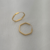 Argola Sextavada em Ouro 18k | 2mm - comprar online