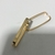 Argola de Ouro 18k Retangular 3mm