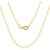 Colar Feminino Piastrine em Ouro 18k – 50cm - comprar online