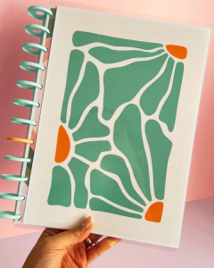 Cuaderno A4 Universitario Colección de Flores