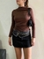 Imagen de Remera Lit - Chocolate