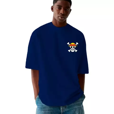 Camiseta Masculina Oversized Do Luffy