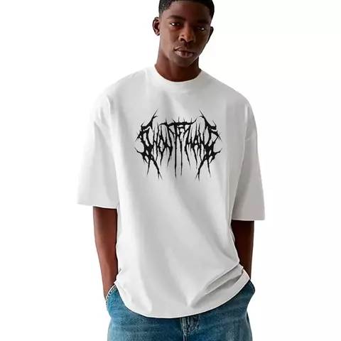 Camiseta Masculina Oversized Ghostemane Metal Rock