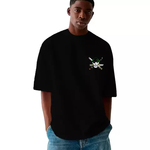 Camiseta Masculina Oversized Zoro