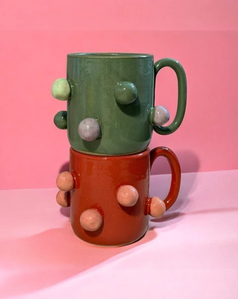 Caneca Color Dots - Linha Dots