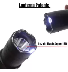 Lanterna Tática de Choque 198000w Led Defesa Pessoal na internet