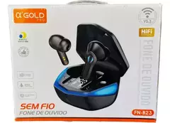 FONE GAMER SEM FIO GOLD FN-B23